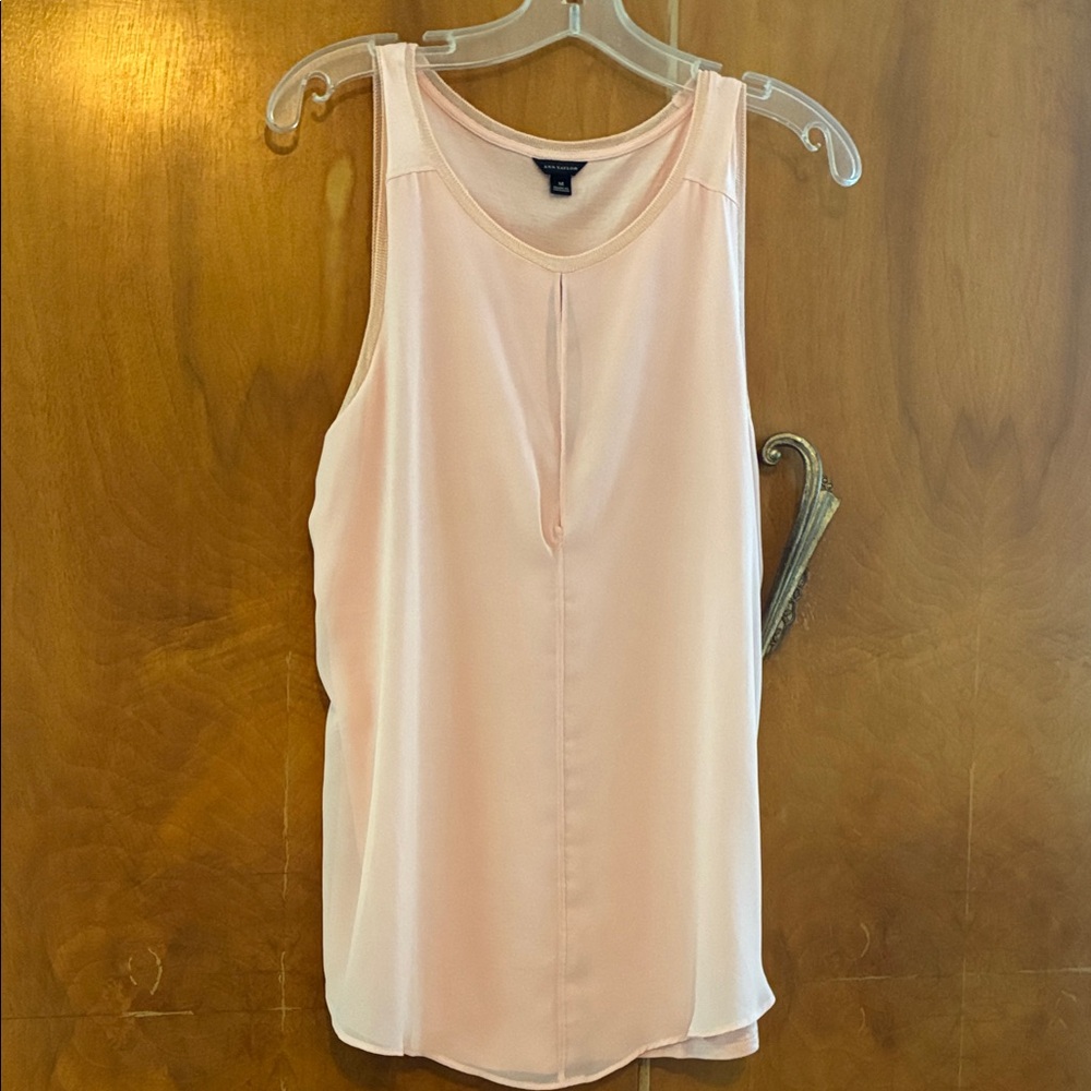 Ann Taylor Light Peach Tank Top